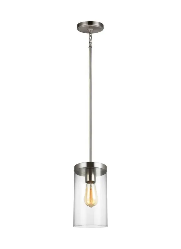 Seagull Lighting 6590301-962 Zire 1-Light Pendant 6 inch REPLACEMENT MPN