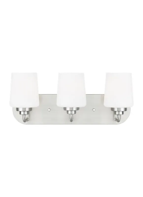 Seagull Lighting 4402803-962 Windom Three Light Wall / Bath