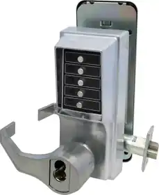 Dormakaba LL1041S-26D-41 Pushbutton Lever Lock Prepped For Schlage Core Override