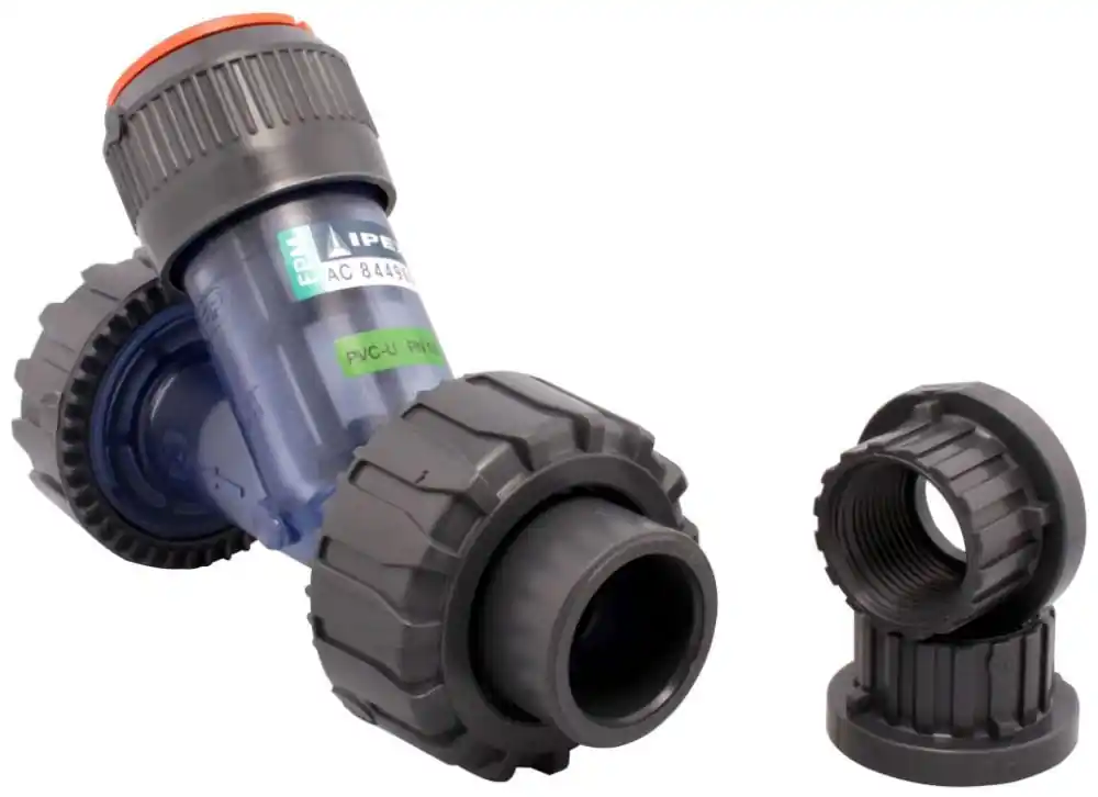 Ipex 053234 rv true union y-strainer pvc fpm s/t