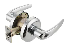 Cal Royal AG00 US26D 2-3/8 BS Entrance Lever