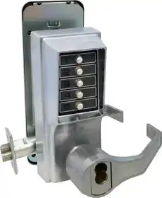 Dormakaba LR1021C-26D-41 Simplex Pushbutton Lever Lock Prepped for Corbin Core Override
