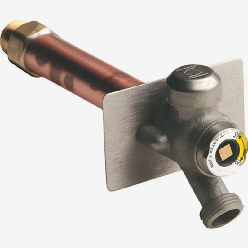 Jay R Smith 5609QT-12 Non-Freeze Wall Hydrant with Exposed Hose Connection