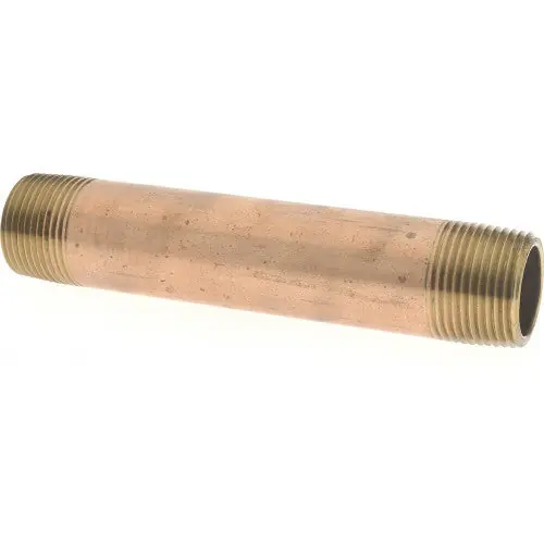 Merit Brass 2112-500 Nipple 3/4 inches x 5 inches (Pack of 25)