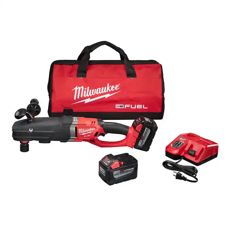 Milwaukee 2711-22HD M18 FUEL™ SUPER HAWG™ Right Angle Drill w/ QUIK-LOK™ Kit