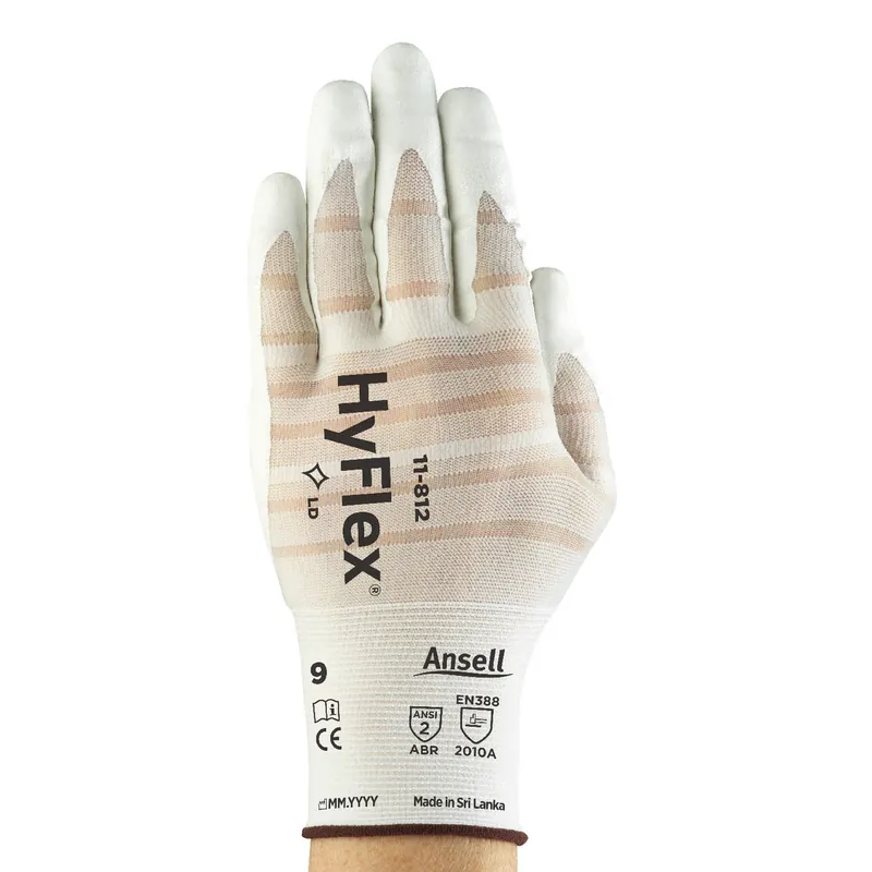 Ansell 11812060 HyFlex® Gauge 18 Work Gloves Size 6