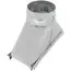 Lambro Industries 135 Galvanized Transition 4 in Round to Rect