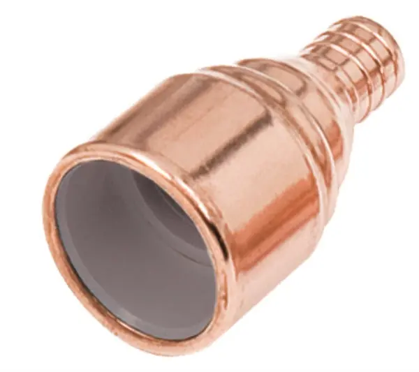 Sioux Chief 645XC93 3/4 inches PEX Crimp x 3/4 inches CPVC Copper Straight Adapter ASTM F438