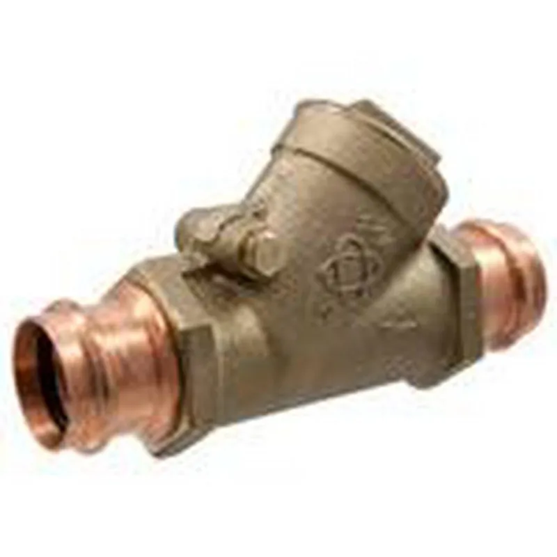 Nibco NF7400XD pf-413-y-lf bronze press swing check valve 2 in.