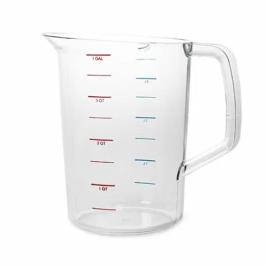 Rubbermaid Commercial FG321800CLR Measuring Cup 4 Qt Replacement MPN