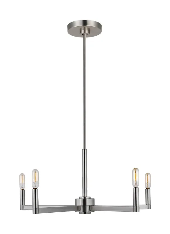 Seagull Lighting 3164205-962 Fullton Five Light Chandelier 60w