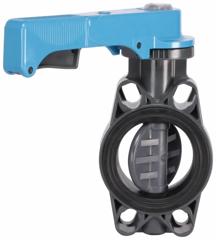Ipex 053082 4 inches Fe Butterfly Valve Pvc/Pvc Epdm Fl Wafer Xirtec-140