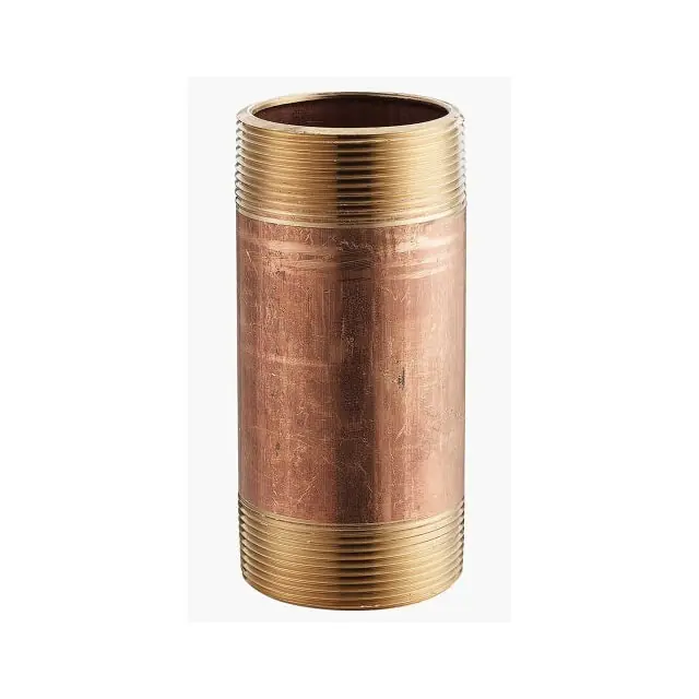 Merit Brass 2116-500 Nipple 1 inches NPT Male X 5 inches Length