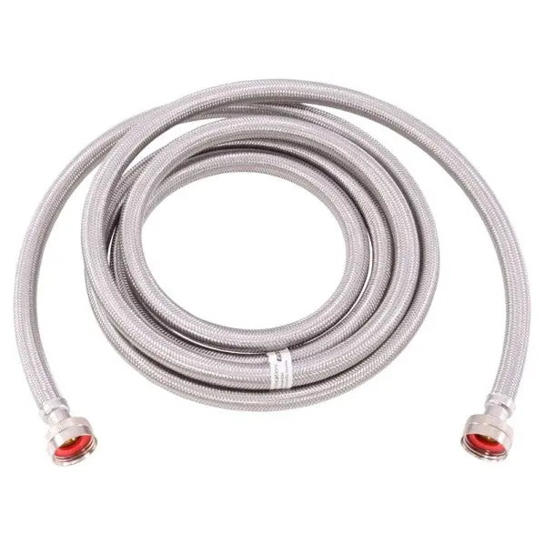 Ez-flo Eastman 48640 Braided Washing Machine Hose 10 Ft