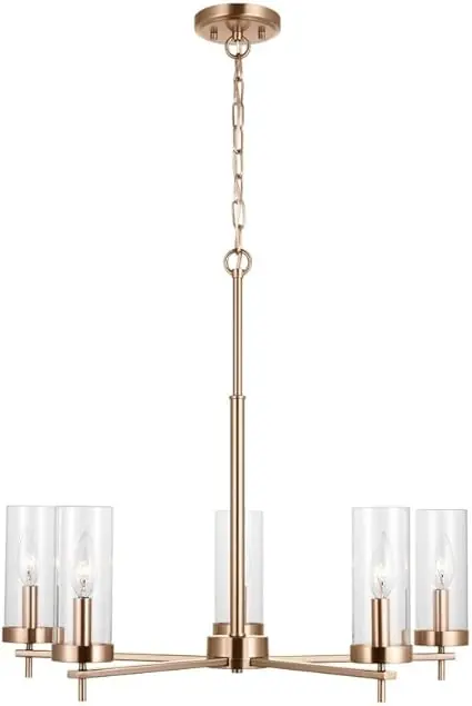 Seagull Lighting 3190305-848 Zire 5 Light Chandelier