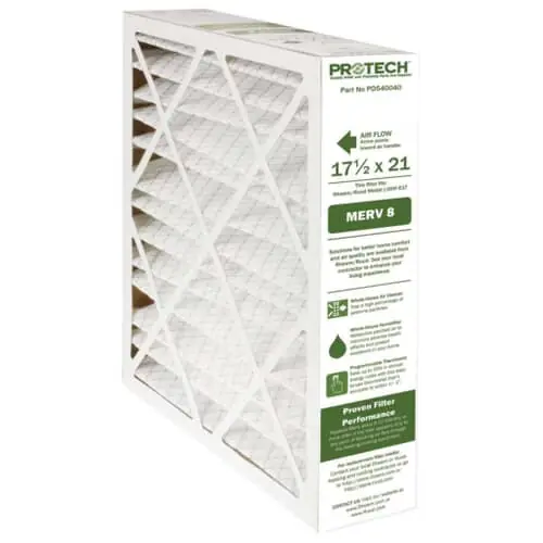 Rheem pd540040 Merv 8 Media Filter 17.5x21x5 Xhf Series