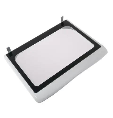General Electric wh10x40097 Glass Frame Assembly Lid White