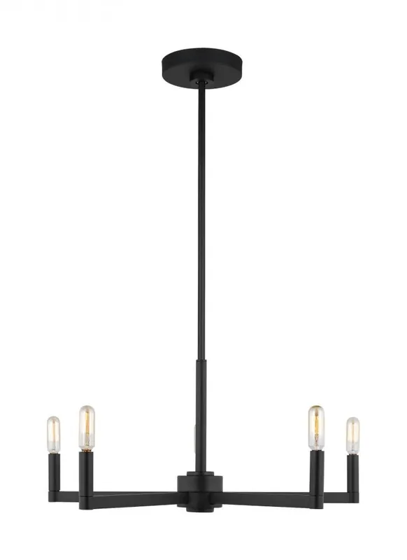 Seagull Lighting 3164205-112 Fullton Five Light Chandelier 60w