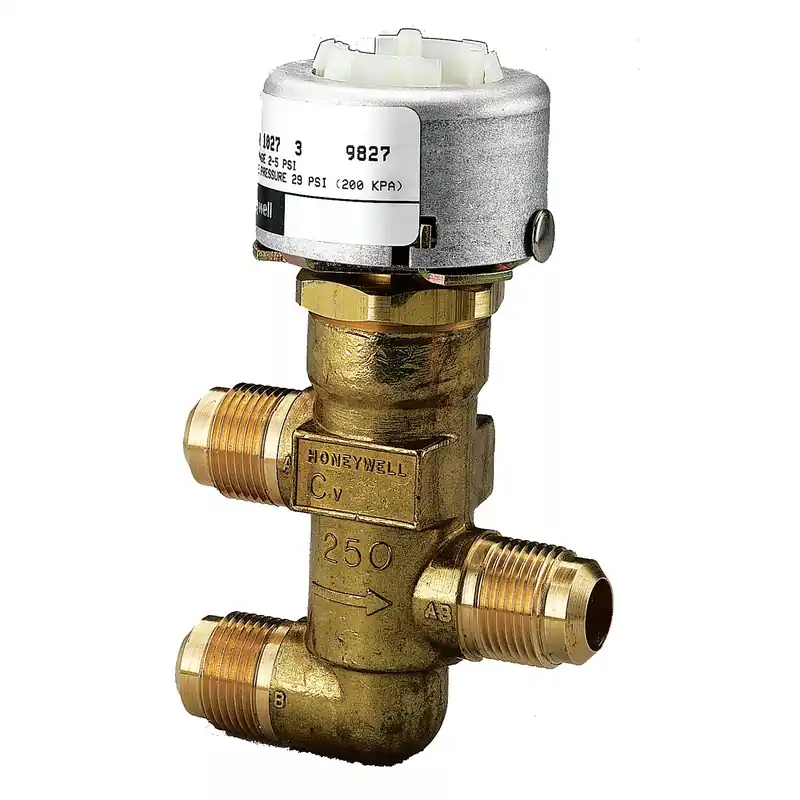 Honeywell VP526A1050/U Three-way Mixing Water Valve 5/8 inches O.D. 2.5 Cv