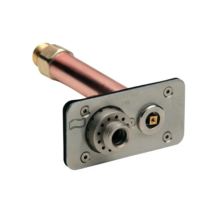 Jay R Smith 5619-10 Guardian Dual Check Quarter Turn Non-Freeze Wall Hydrant Integral Vacuum Breaker