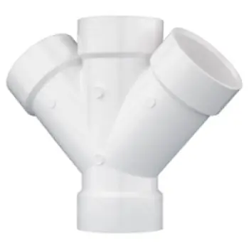 Charlotte Pipe PVC-611-1-1/2 Wye
