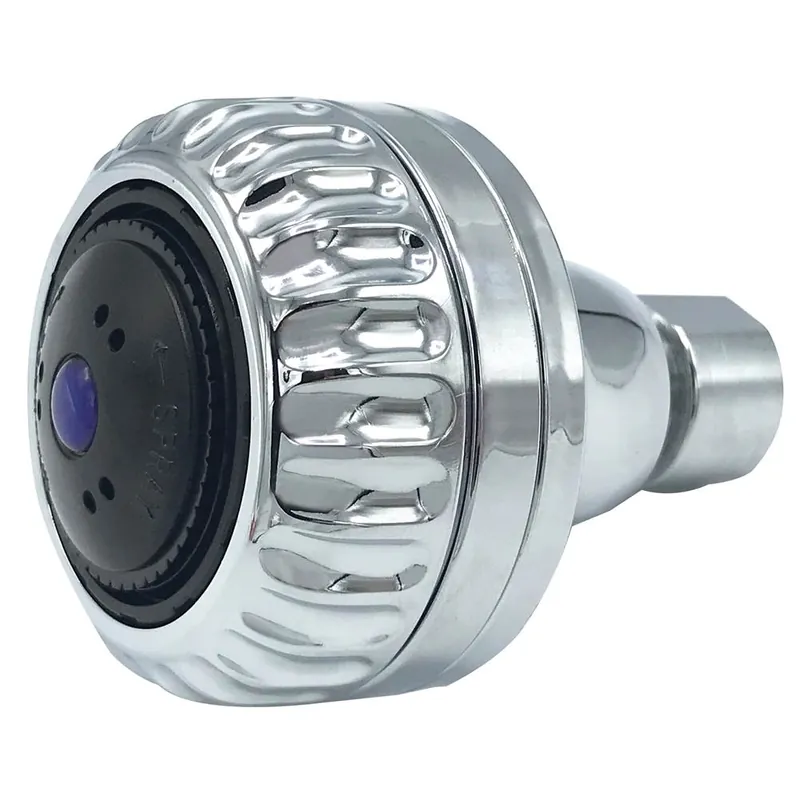 Wal-Rich 0608028 Chrome-Plated Massage Shower Head 2.5 GPM
