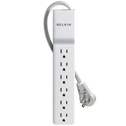 Tools 3203684 6 Outlet Surge Protector 4 Foot Cord