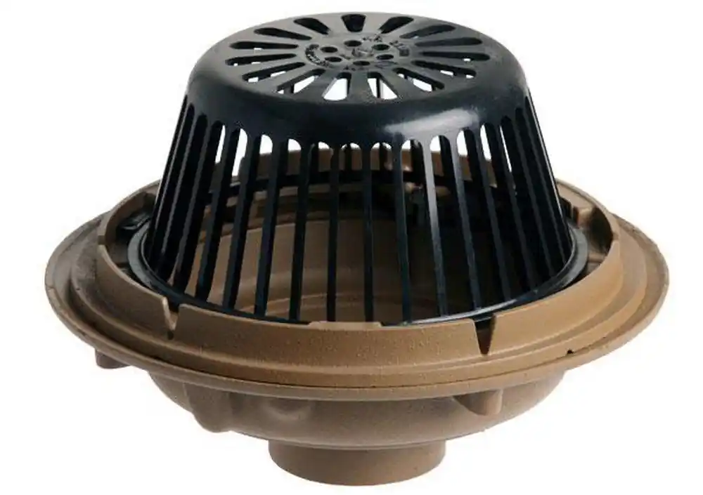 Jay R Smith 1010Y03 3 inches Nh 15-1/4 Flg Large General Purpose Roof Drain Jrsmith