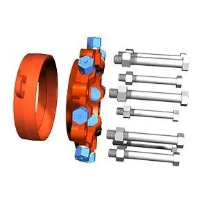 Ebaa Iron 210800 Megaflange 8 in Flange Adapter