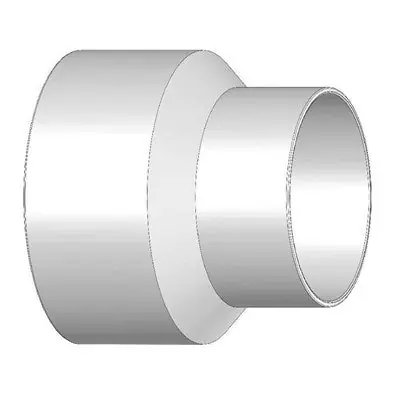 Westlake Pipe & Fittings P1215 Adapter Bushing 6 in Spigot x 6 in Hub SDR 35
