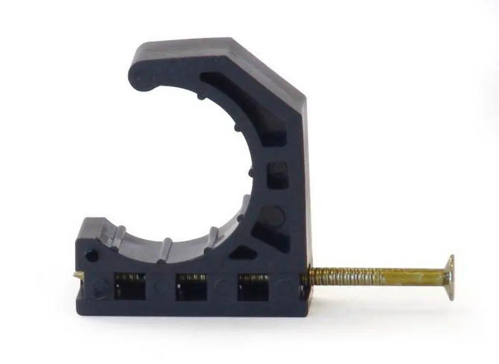 Uponor F7050375 TubeTalon 3/8 in. Plastic Nail Barb Clamp