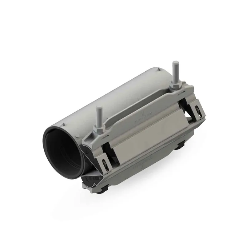Krausz 267-56-0072-10 Hymax 2.5 inches EPDM 6.0 inches Stainless Steel Clamp Repair Solution