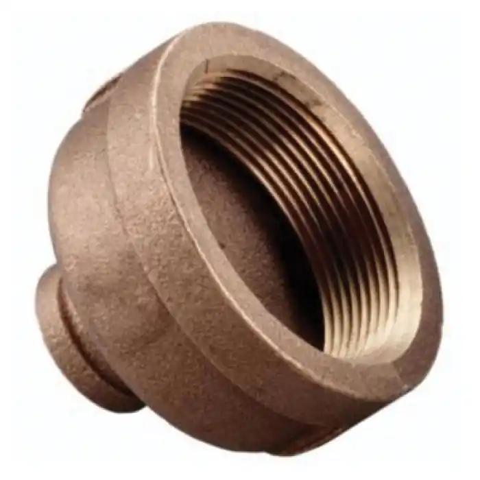 Merit Brass XNL112-0802 Pipe Reducer Coupling 1/2 x 1/8 in