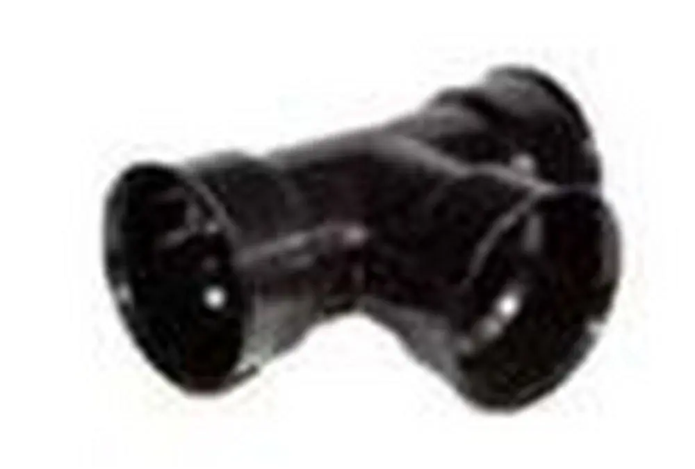 Ads 1063ST N-12 10 in. Bell End Straight and Street HDPE Molded Soil Tight Tee