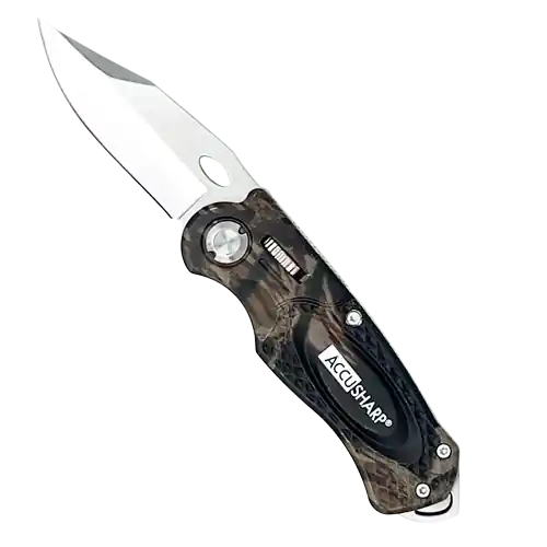 Accu Sharp 704c Sport Knife Camo
