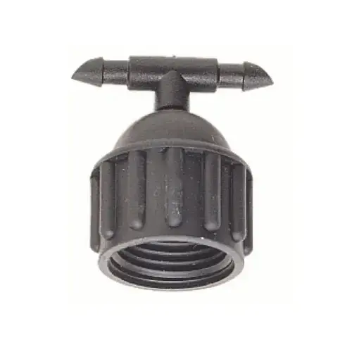 Nds ST250 adapter for Dura-Flo Jr 1/2 inches fipt x 1/4 inches barbed tee