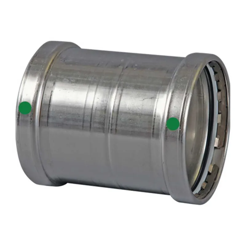 Viega 80350 ProPress Coupling 4 inches 316 Stainless Steel