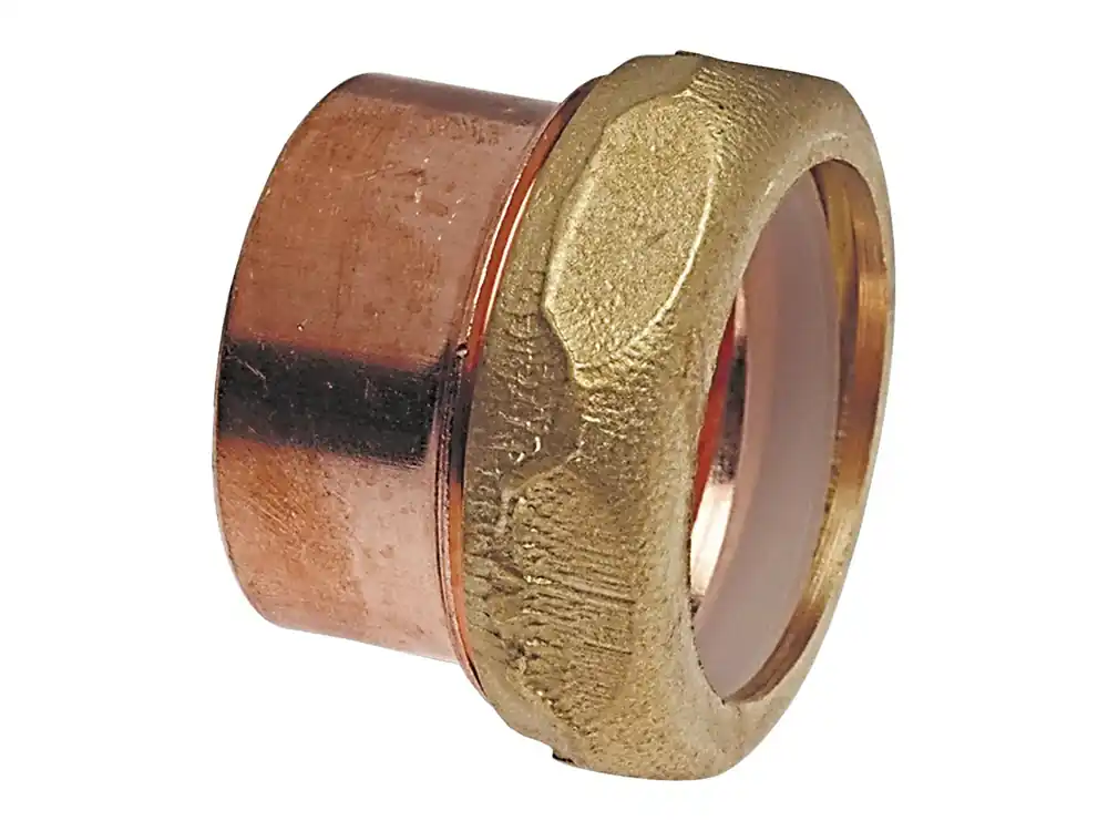 Nibco H014550 DWV Fitting Trap Adapter FTG x SJ 1-1/2 in. x 1-1/2 in.