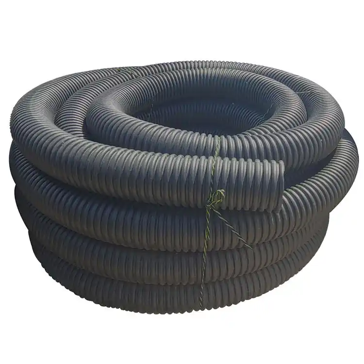 Ads 06510100 Single Wall Pipe 6 in x 100 ft