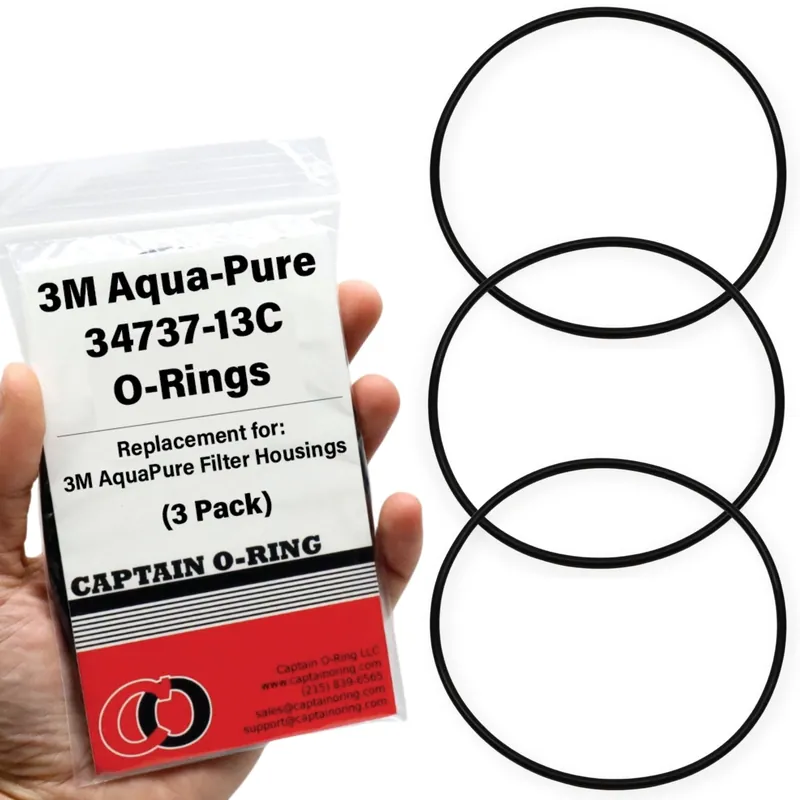 3M 34737-13c Aqua-Pure SST1HA/SST2HB O-Ring Gasket (3 Pack) 34737-13P