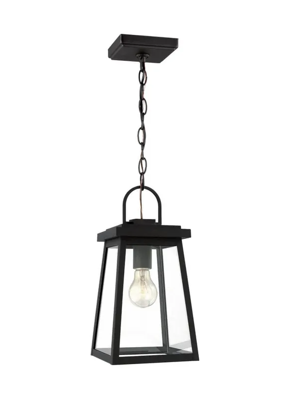 Seagull Lighting 6248401-12 Founders One Light Outdoor Pendant 7 inch