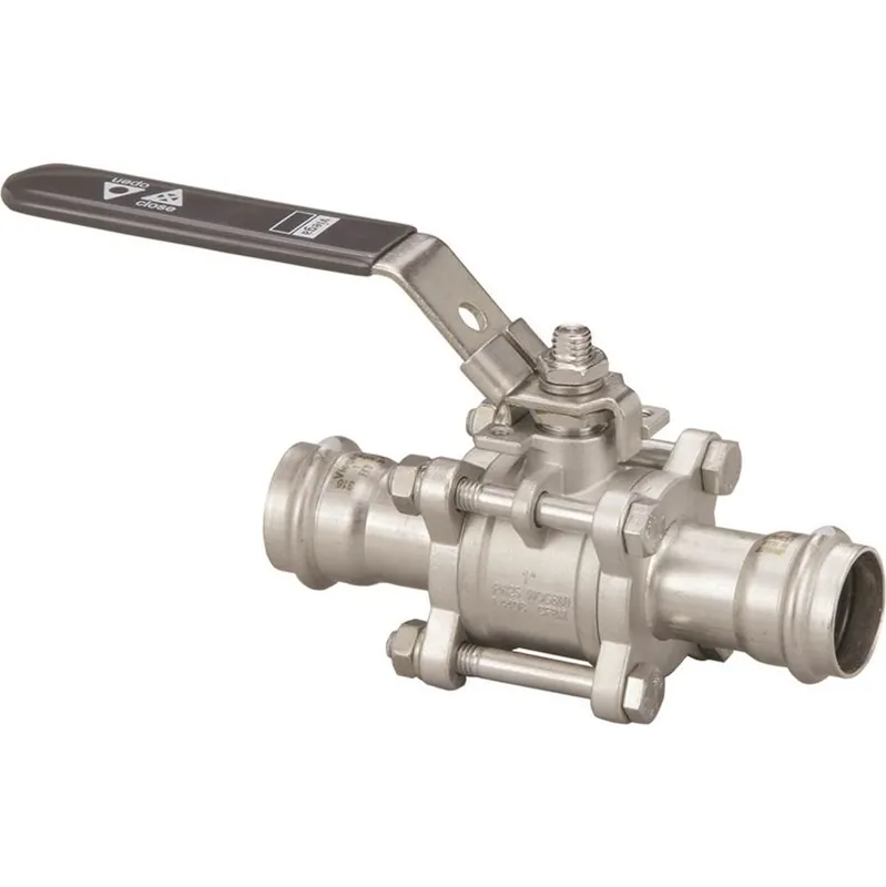 Viega 85136 ProPress 3-Piece Ball Valve 1-1/4 inch