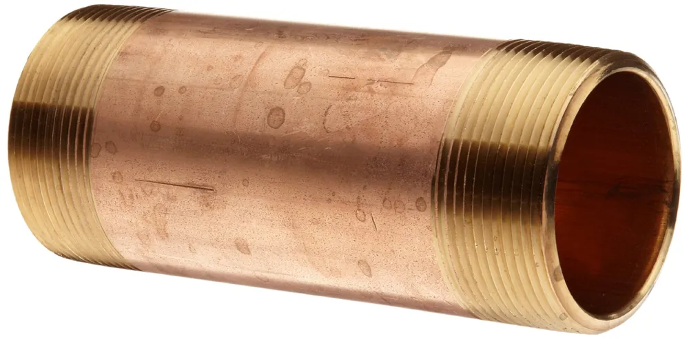 Merit Brass 2124-550 Pipe Nipple 1-1/2 In. X 5-1/2 In.