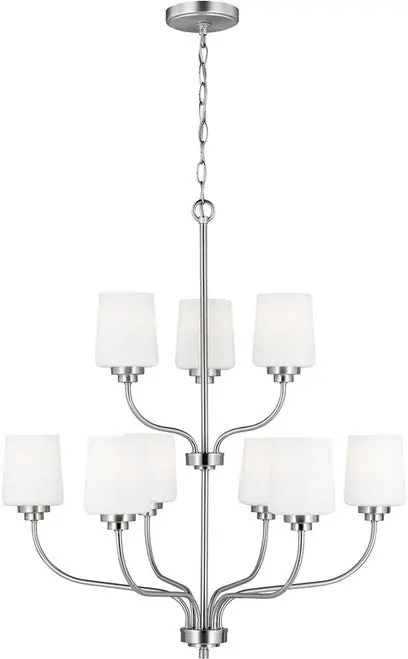 Seagull Lighting 3102809-962 Windom Chandelier