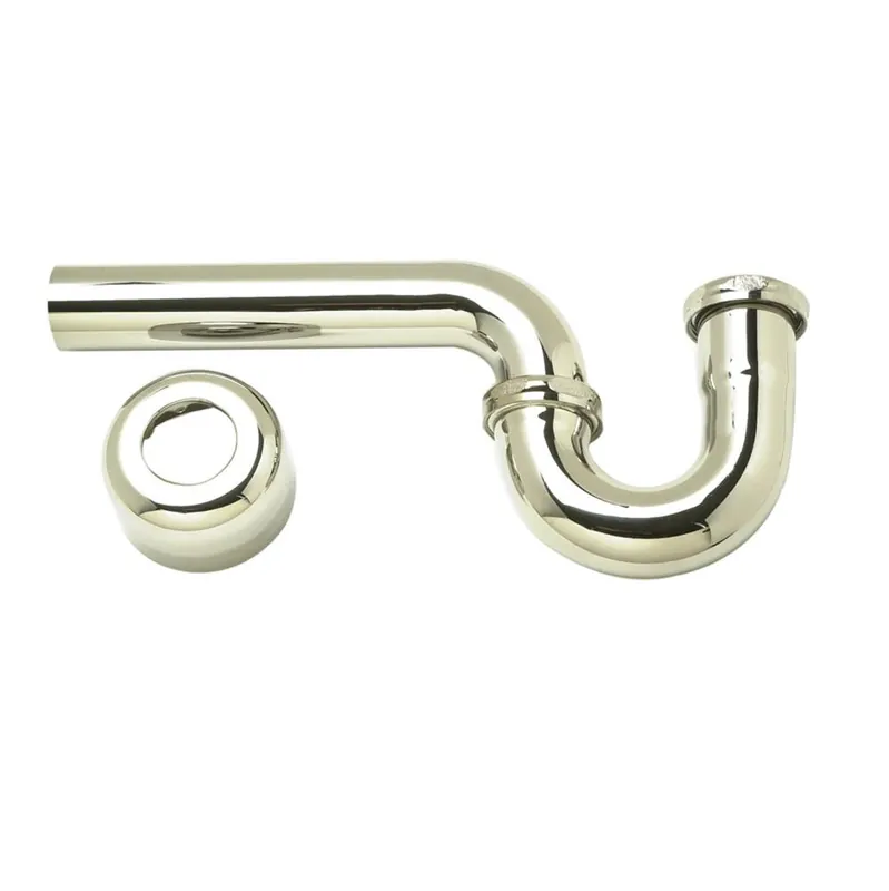 Mountain Plumbing MT3140/ULB P-Trap - Traditional Style with High Box Flange