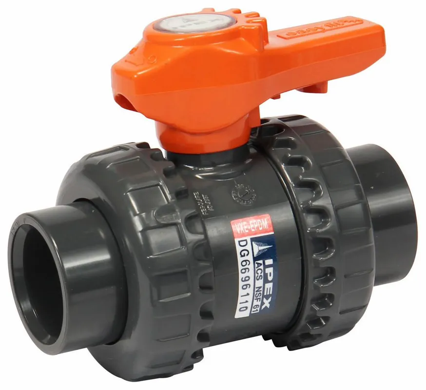 Ipex 353005 vxe tu pvc easyfit xirtec140 ball valve 1 inches replacement mpn
