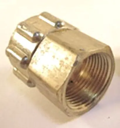 Holyoke Fittings W1055-12FPFH Swivel Female Adapter 3/4 inches Lead-Free Brass FGHT/FPT