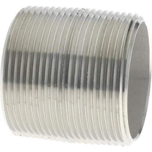 Merit Brass 6124-001 Pipe Nipple Welded, Threaded, Schedule 40