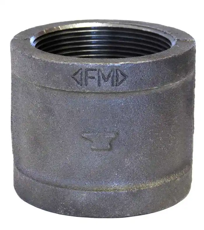 Asc Engineered Solutions 0310080809 1-1/4 Blk Mi Rh Coupling