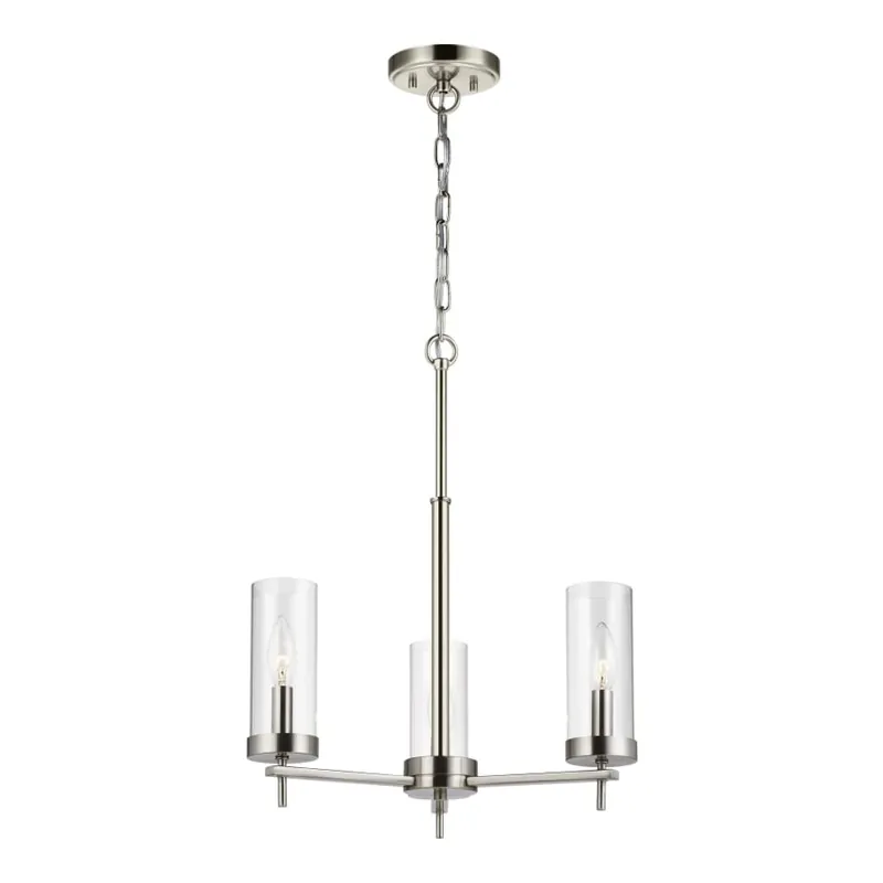 Seagull Lighting 3190303-962 Zire 3-Light 60W Chandelier